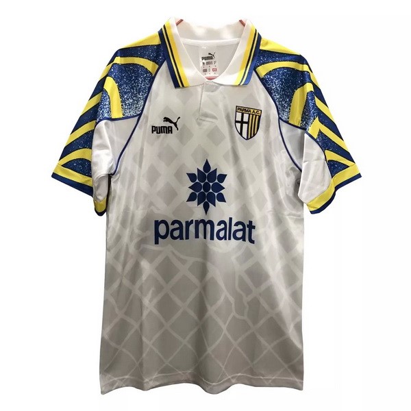 Maillot Football Parma Domicile Retro 1995 1997 Blanc